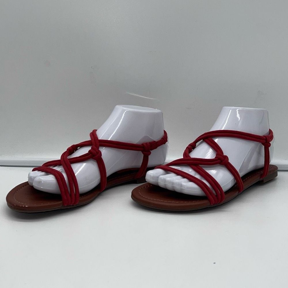 Rocket Dog Rope Strappy Sandals in Rust - Picture 9 of 11